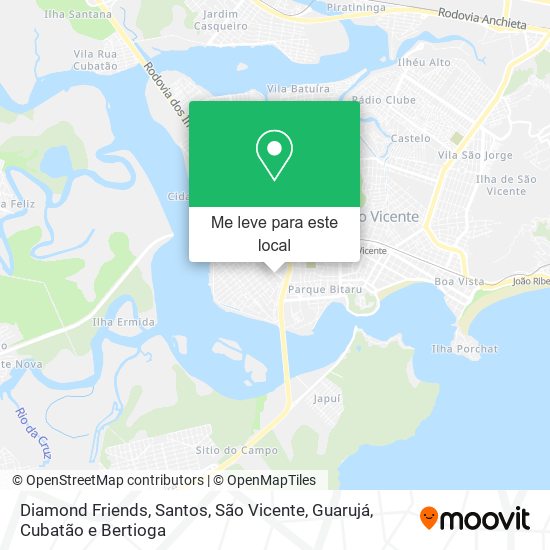 Diamond Friends mapa