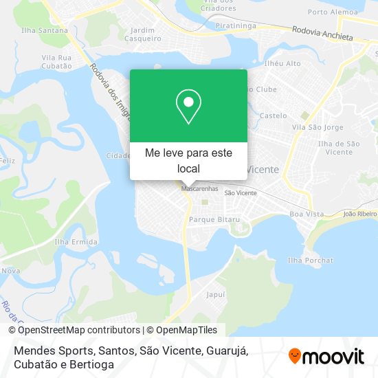 Mendes Sports mapa
