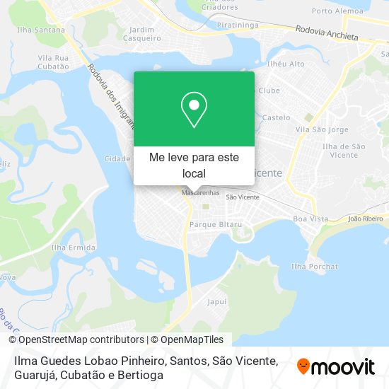 Ilma Guedes Lobao Pinheiro mapa