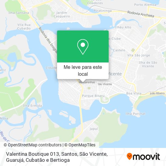 Valentina Boutique 013 mapa