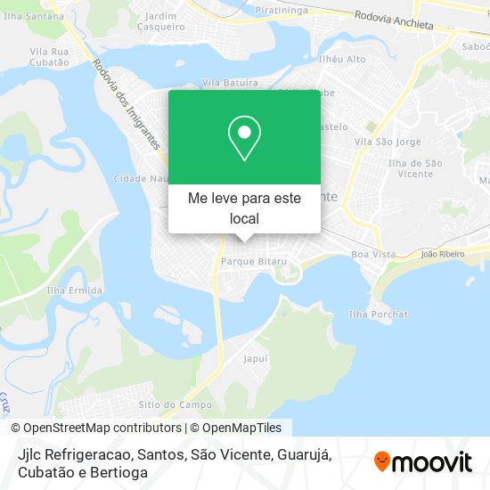 Jjlc Refrigeracao mapa