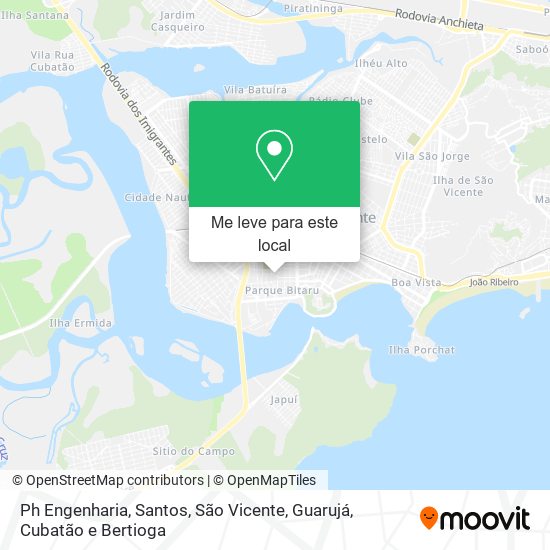 Ph Engenharia mapa