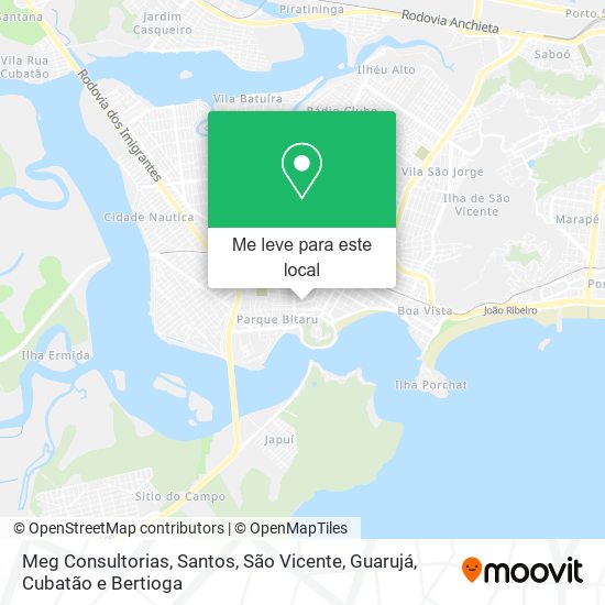 Meg Consultorias mapa