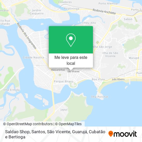 Saldao Shop mapa