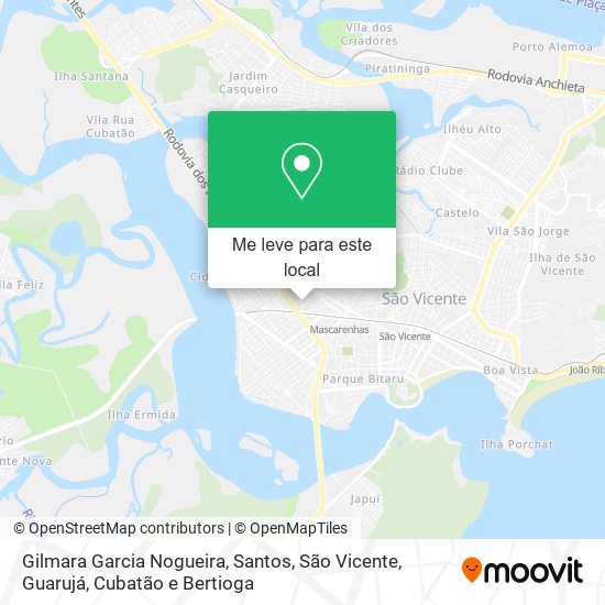 Gilmara Garcia Nogueira mapa