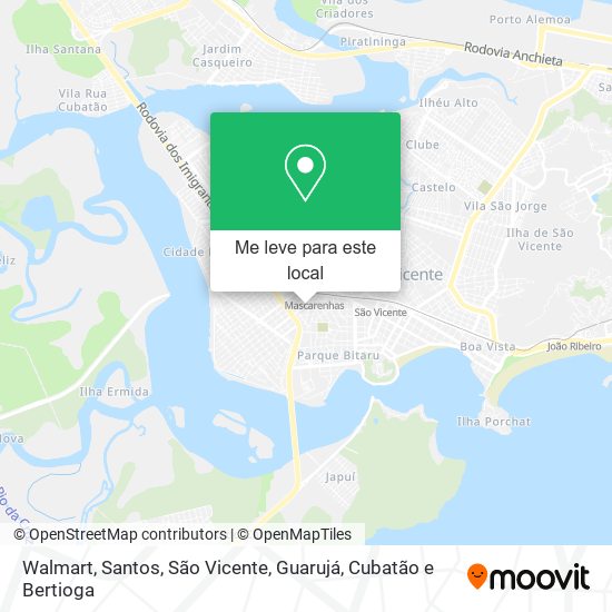 Walmart mapa