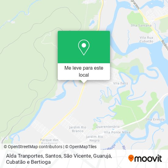 Alda Tranportes mapa