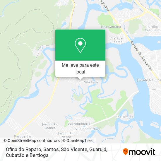 Ofina do Reparo mapa