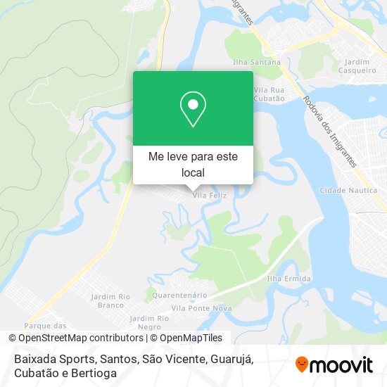 Baixada Sports mapa