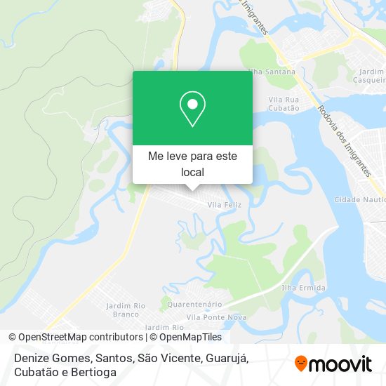 Denize Gomes mapa