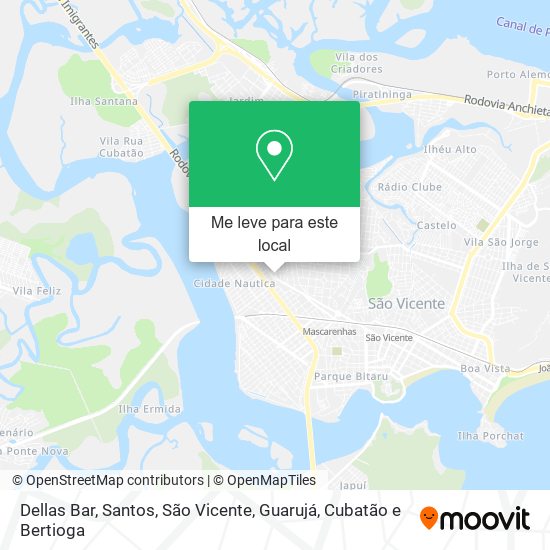 Dellas Bar mapa