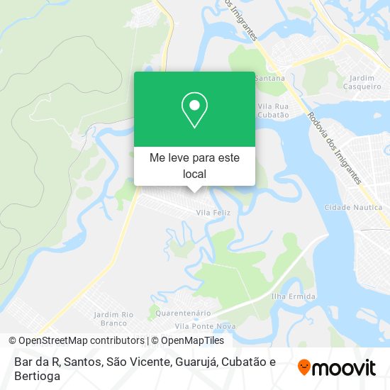 Bar da R mapa