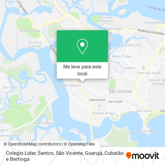 Colegio Lider mapa