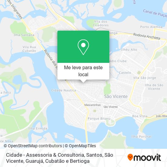 Cidade - Assessoria & Consultoria mapa