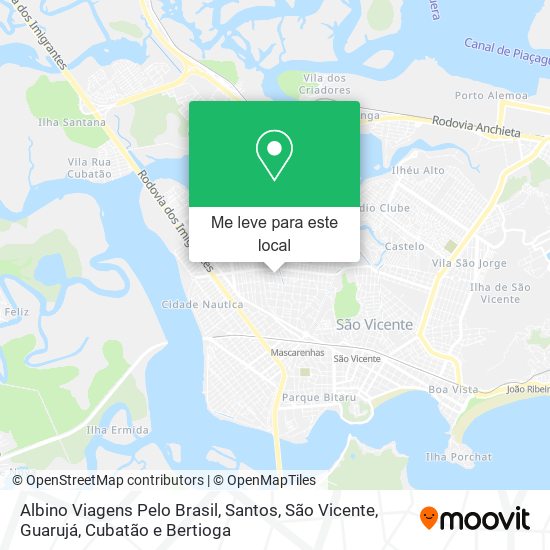 Albino Viagens Pelo Brasil mapa