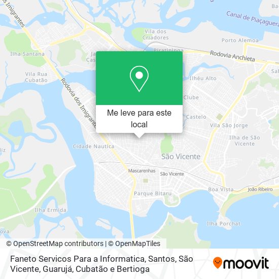 Faneto Servicos Para a Informatica mapa