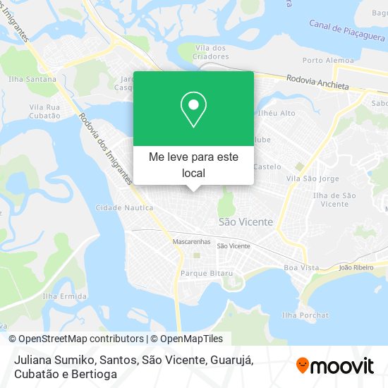 Juliana Sumiko mapa