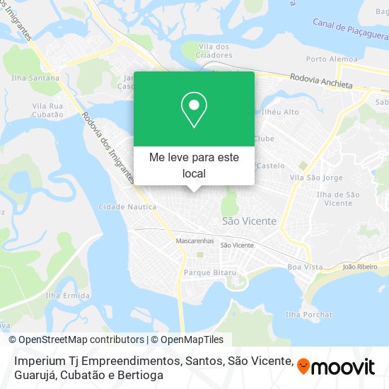 Imperium Tj Empreendimentos mapa