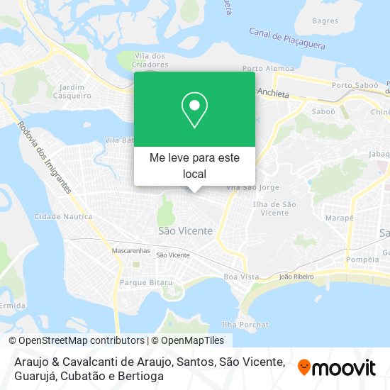 Araujo & Cavalcanti de Araujo mapa
