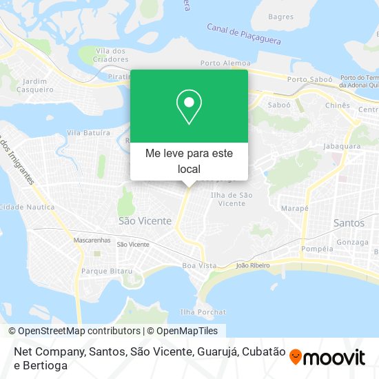 Net Company mapa