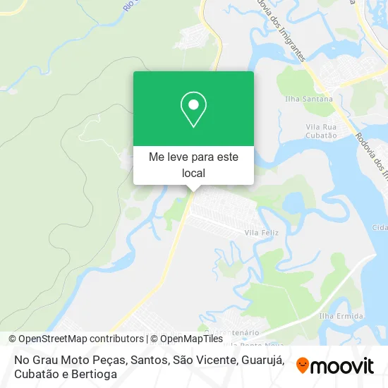 No Grau Moto Peças mapa