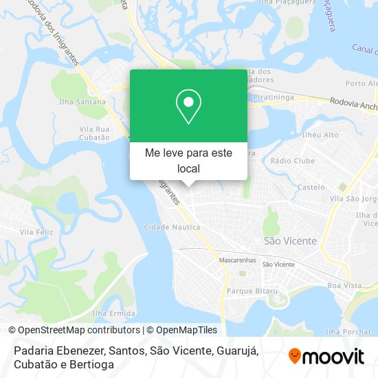 Padaria Ebenezer mapa