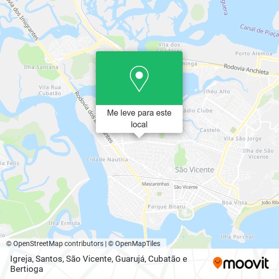 Igreja mapa