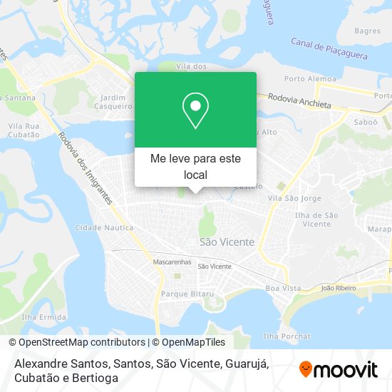 Alexandre Santos mapa