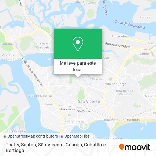 Thatty mapa