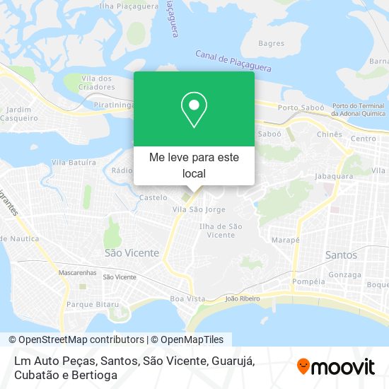 Lm Auto Peças mapa