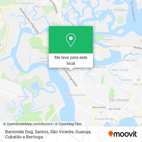 Bamonde Dog mapa