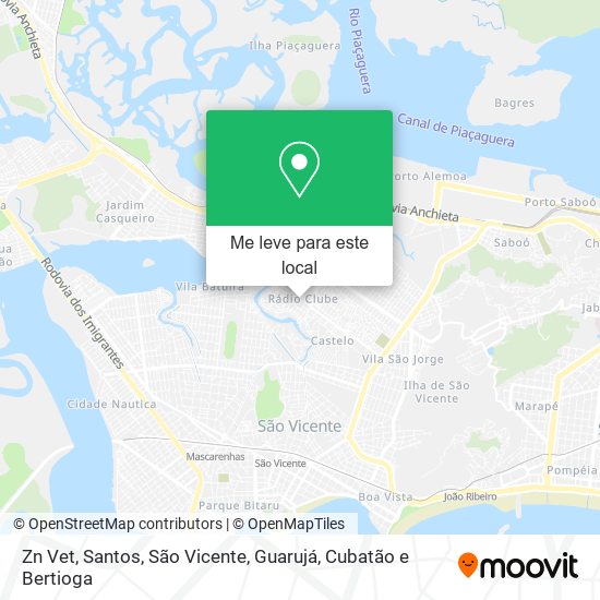 Zn Vet mapa
