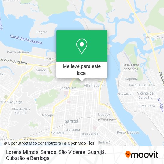 Lorena Mimos mapa