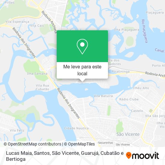 Lucas Maia mapa