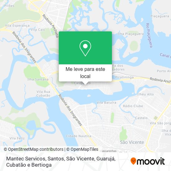 Mantec Servicos mapa