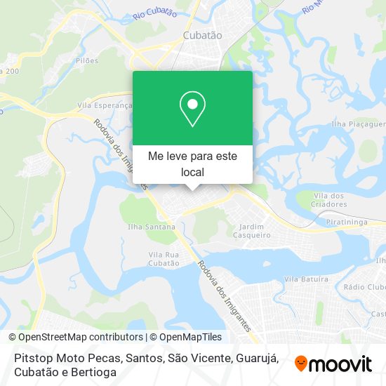 Pitstop Moto Pecas mapa