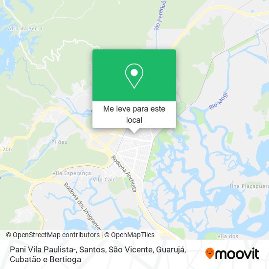 Pani Vila Paulista- mapa