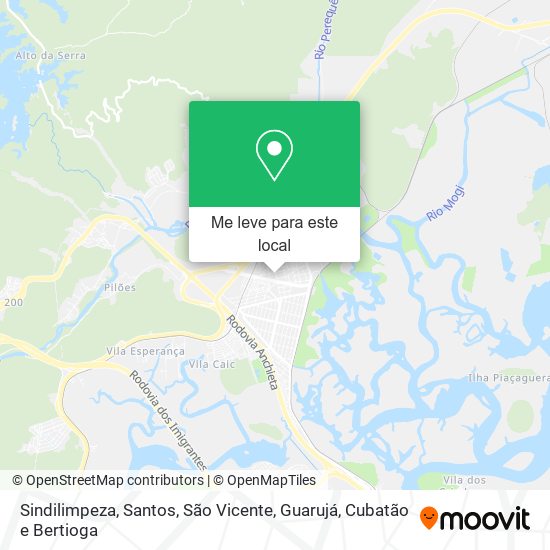 Sindilimpeza mapa