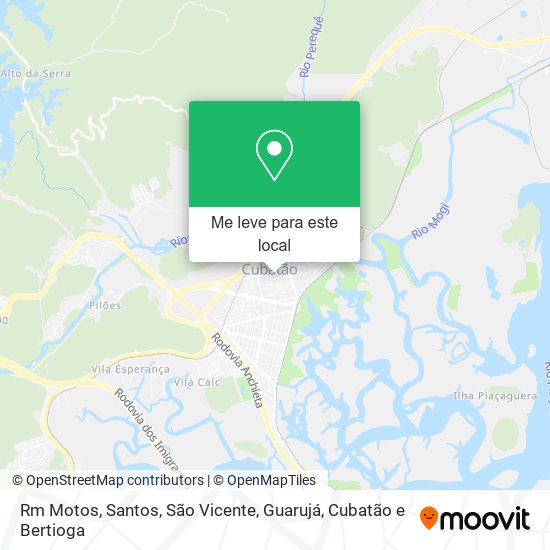Rm Motos mapa