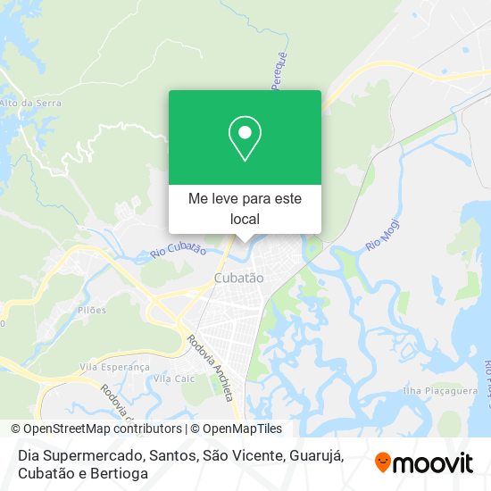 Dia Supermercado mapa