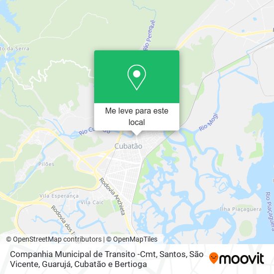 Companhia Municipal de Transito -Cmt mapa