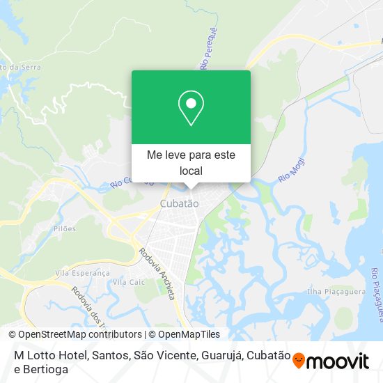 M Lotto Hotel mapa