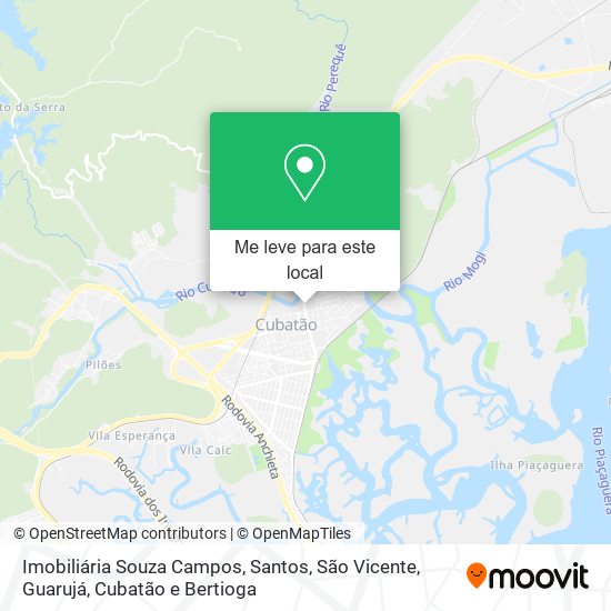 Imobiliária Souza Campos mapa