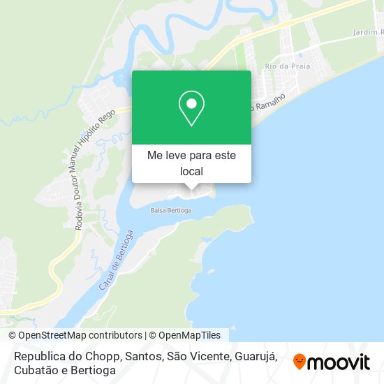 Republica do Chopp mapa