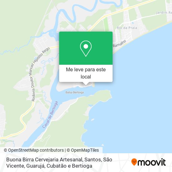 Buona Birra Cervejaria Artesanal mapa