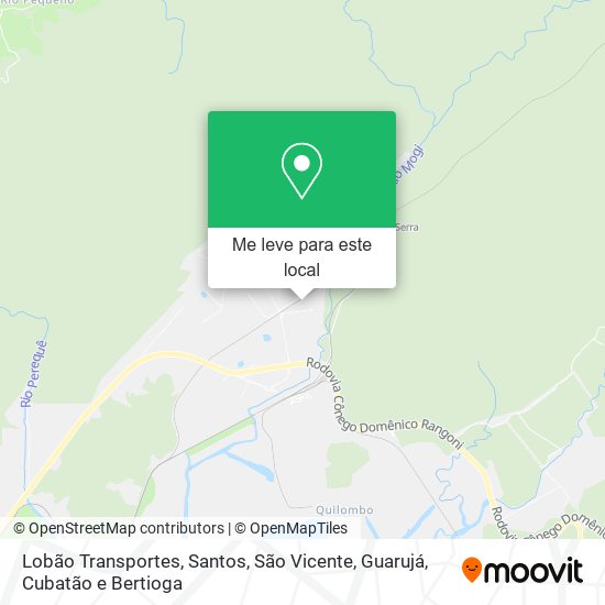 Lobão Transportes mapa