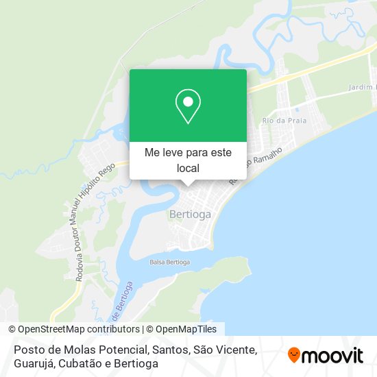 Posto de Molas Potencial mapa