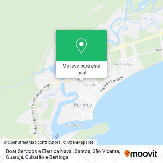Boat Servicos e Eletrica Naval mapa