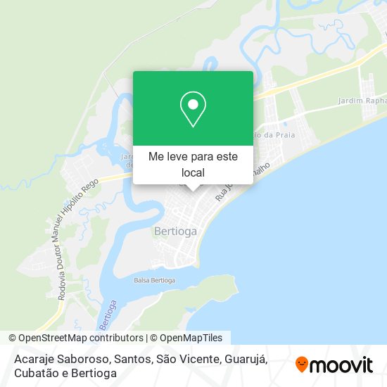 Acaraje Saboroso mapa