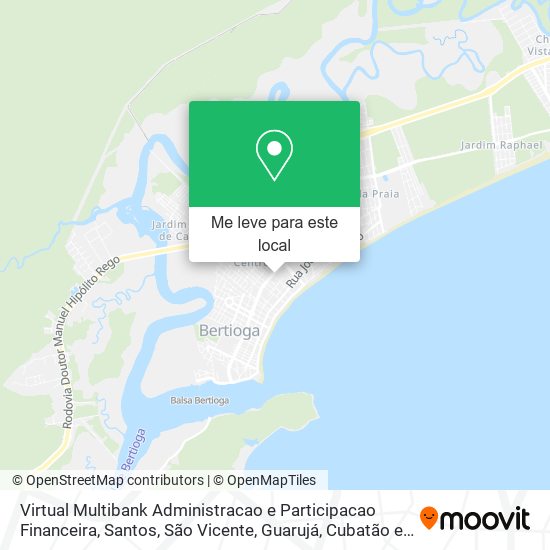 Virtual Multibank Administracao e Participacao Financeira mapa